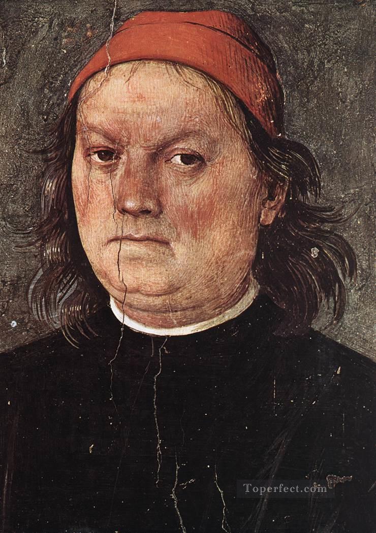 Self Portrait Renaissance Pietro Perugino Oil Paintings